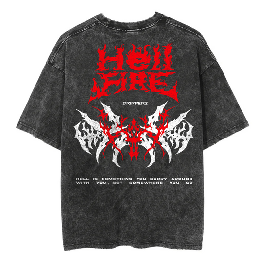 HELL FIRE VINTAGE T SHIRT
